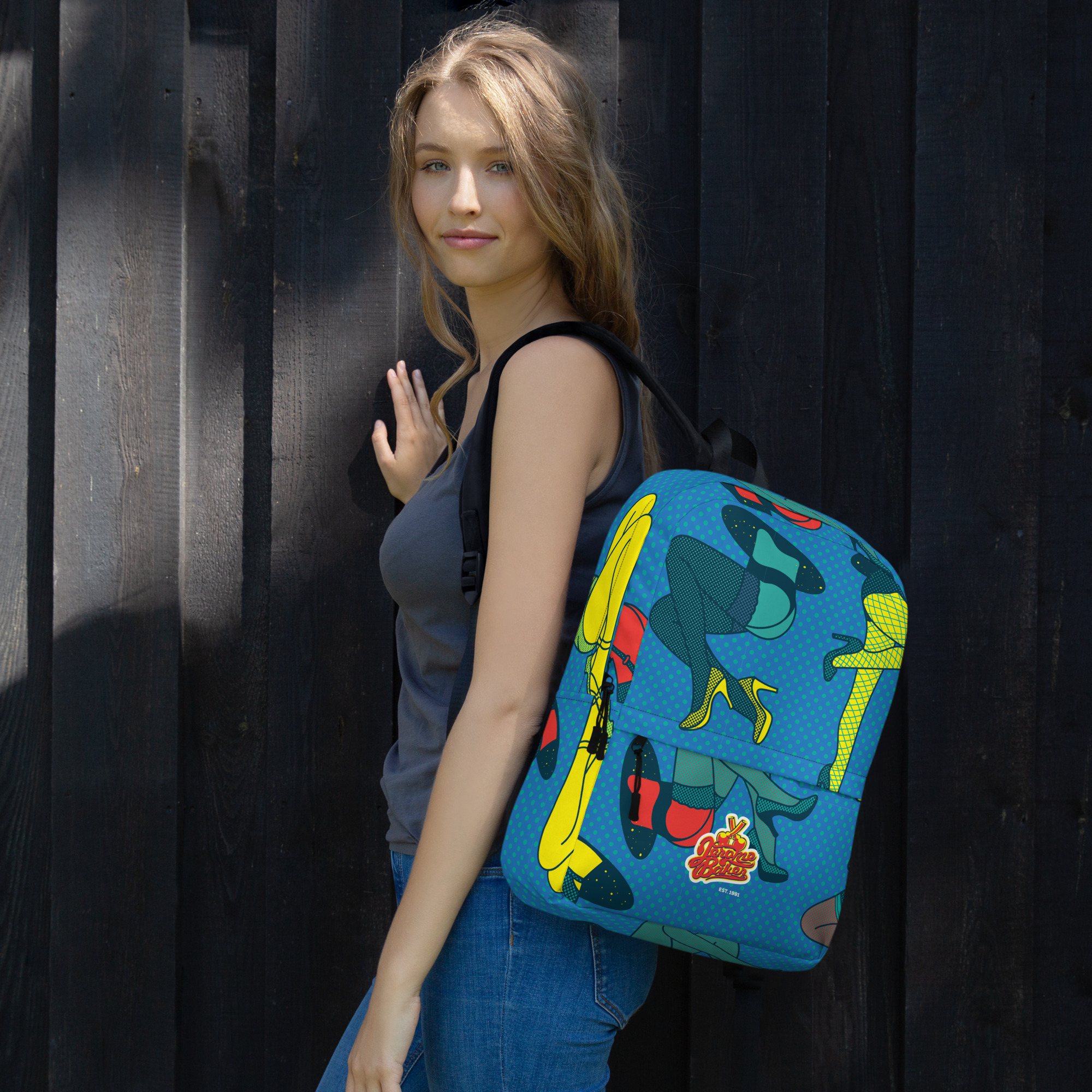 Backpack - NY Drop 1- Indica Style Graphic - Image 7
