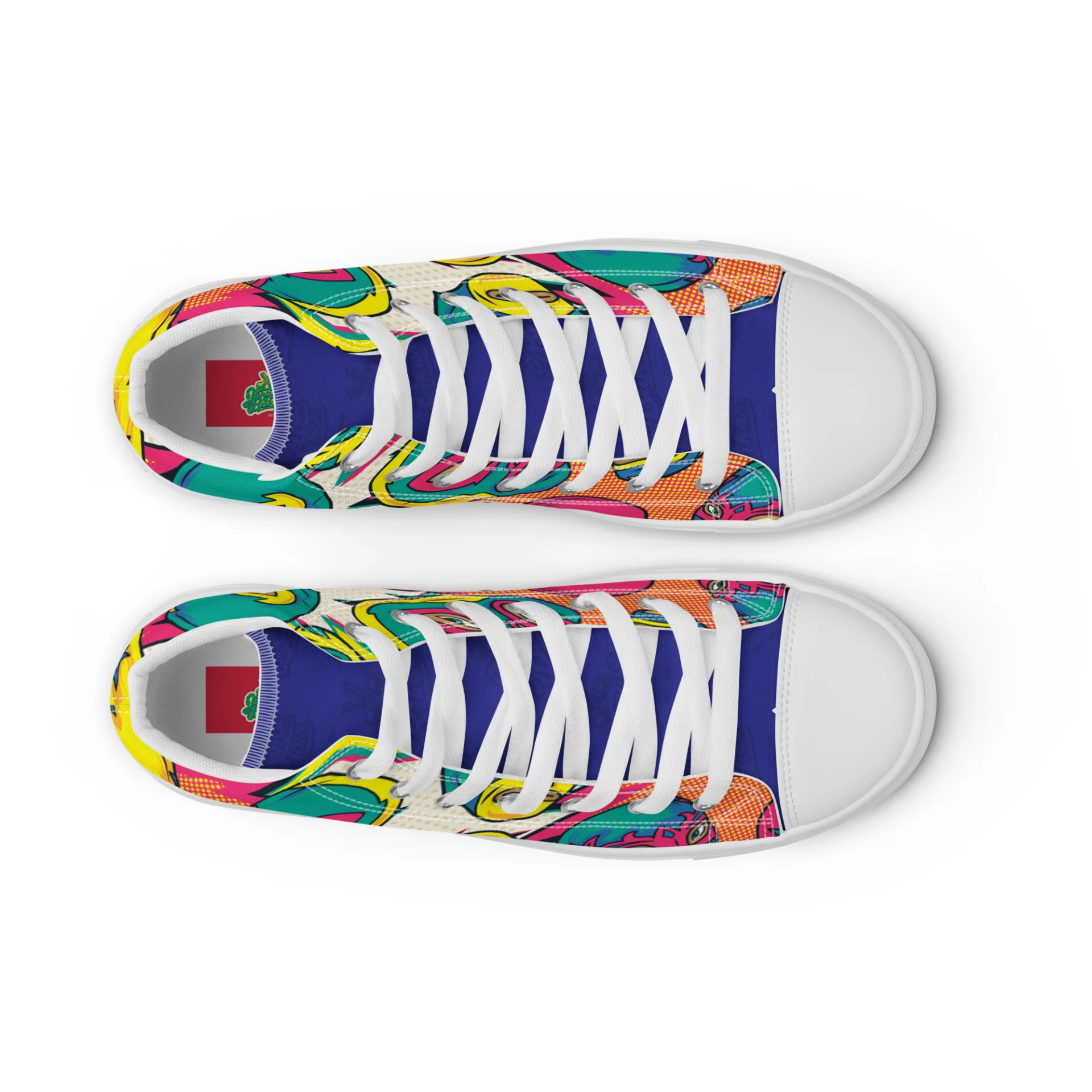 Men's High Top - NY Drop 1- Hybrid Style Graphic - Image 4