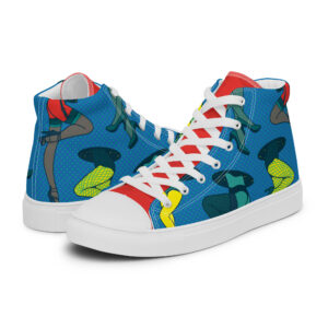Men's High Top - NY Drop 1- Indica Style Graphic
