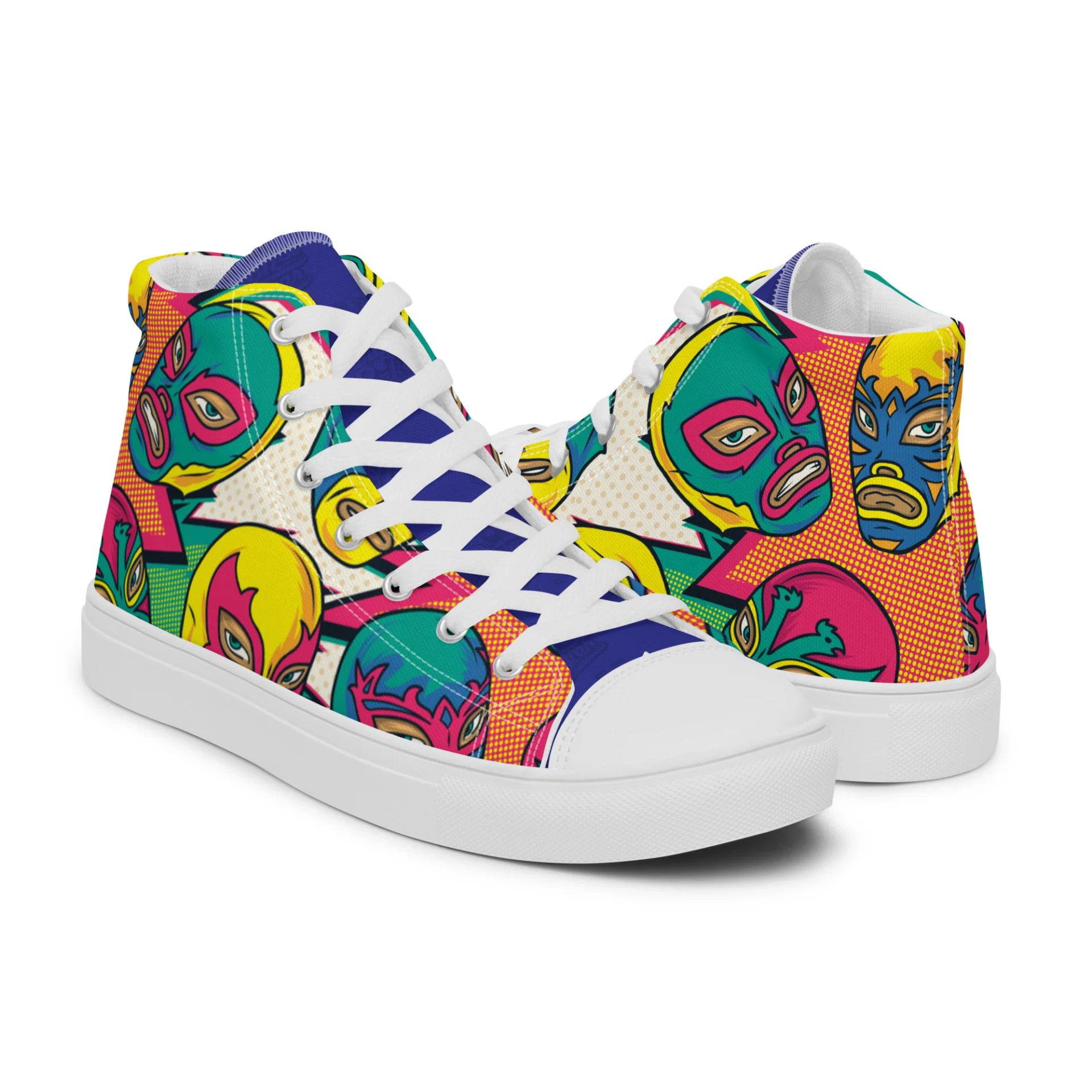 Men's High Top - NY Drop 1- Hybrid Style Graphic - Image 2