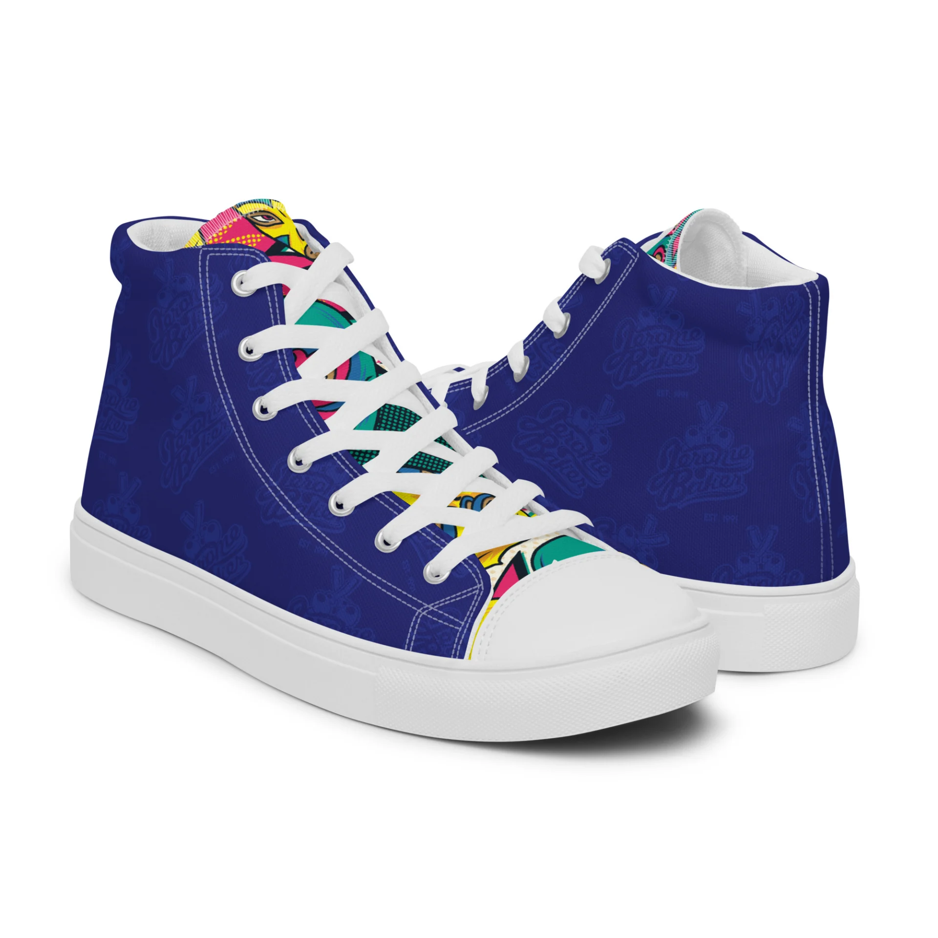 Men's High Top - NY Drop 1- Solid Color, Hybrid Style - Image 2