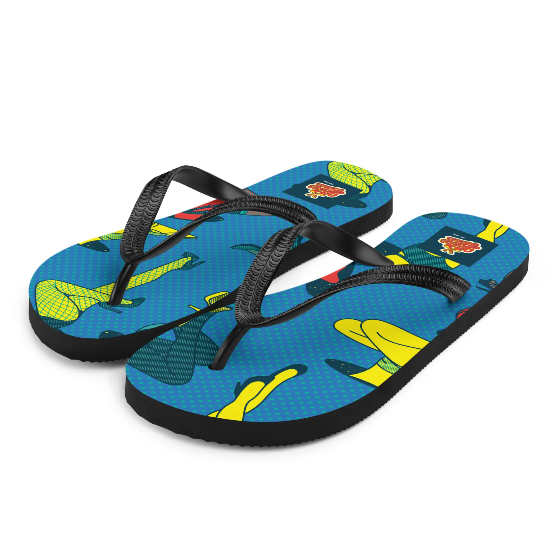 Flip Flops - NY Drop 1- Indica Style Graphic - Image 2