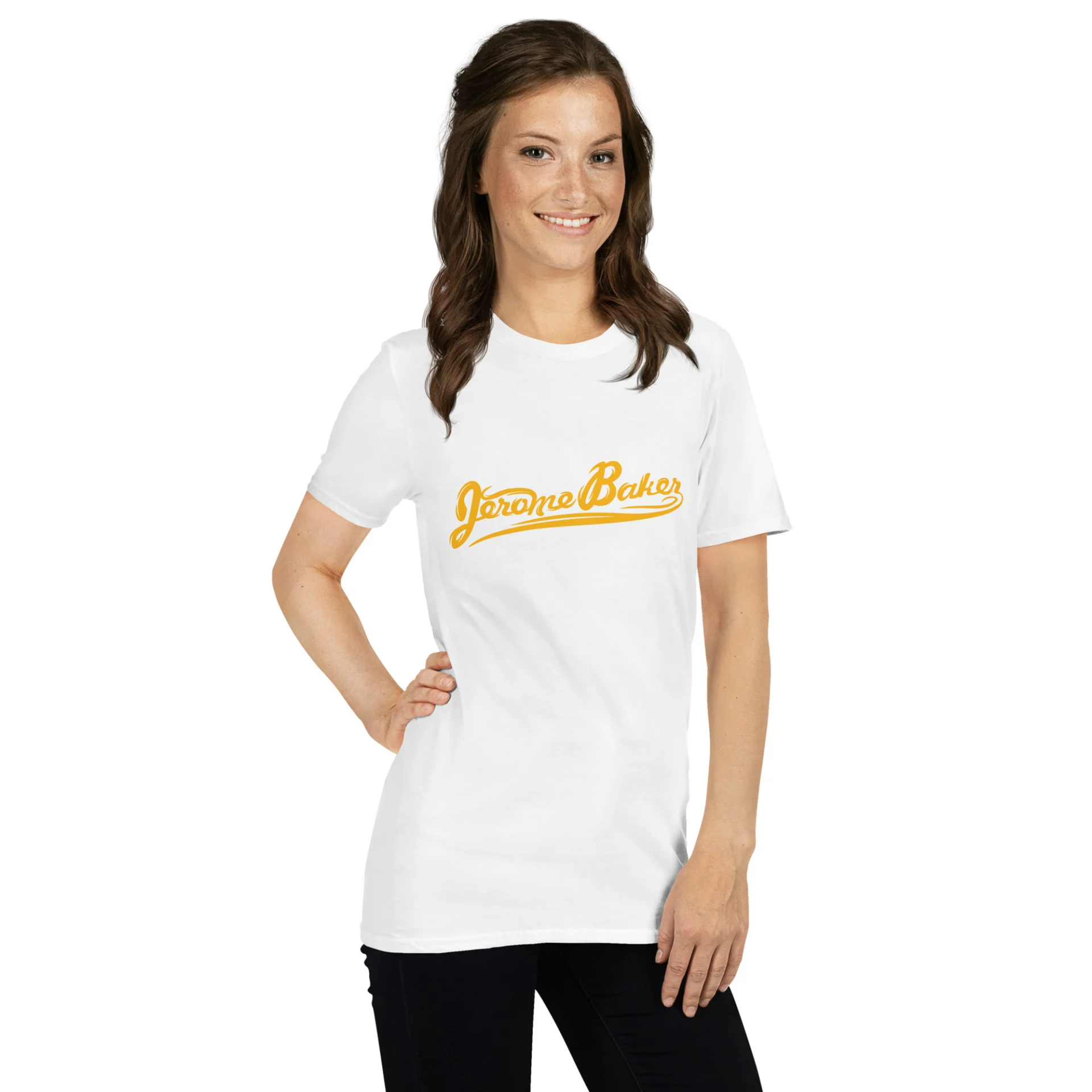 Classic Tee - JB Signature, Yellow - Image 4