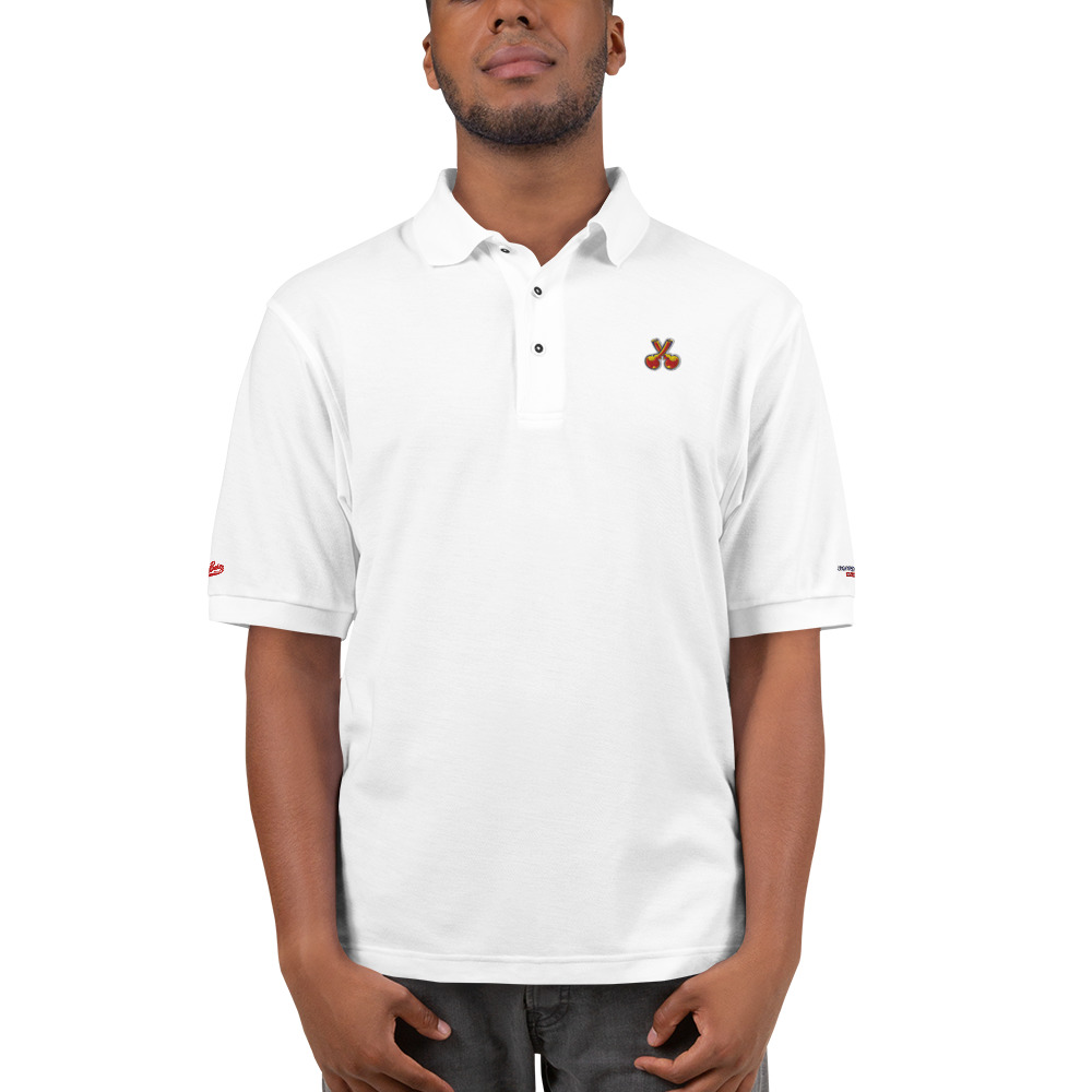 Polo - Crossed Bongs- Red - Image 2