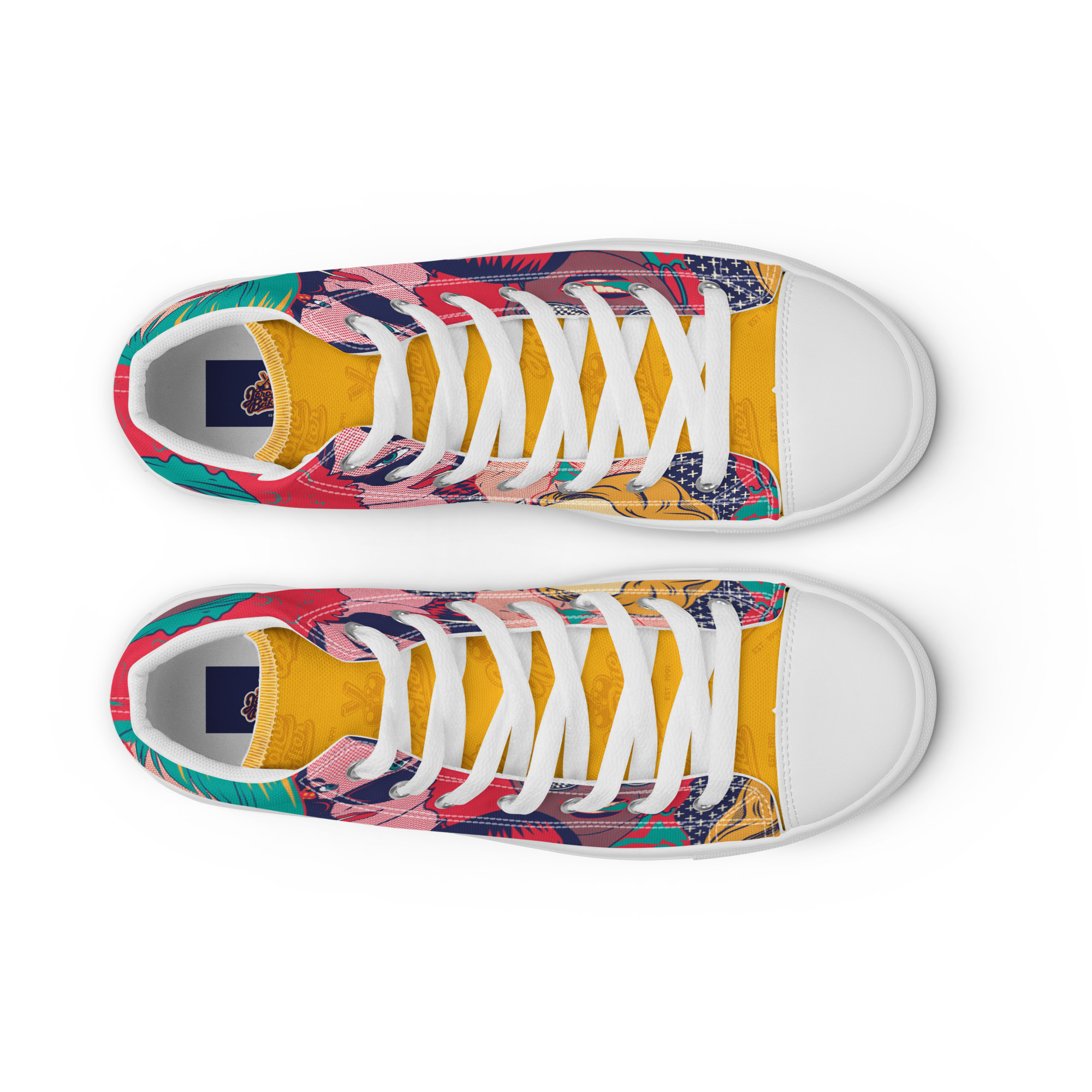 Women's High Top - NY Drop 1- Sativa Style Graphic - Image 4