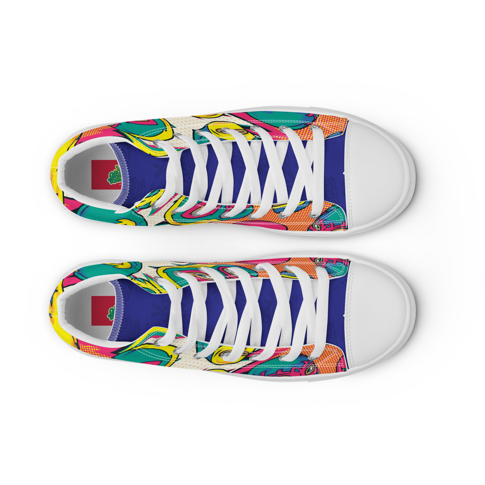 Women's High Top - NY Drop 1- Hybrid Style Graphic - Image 4