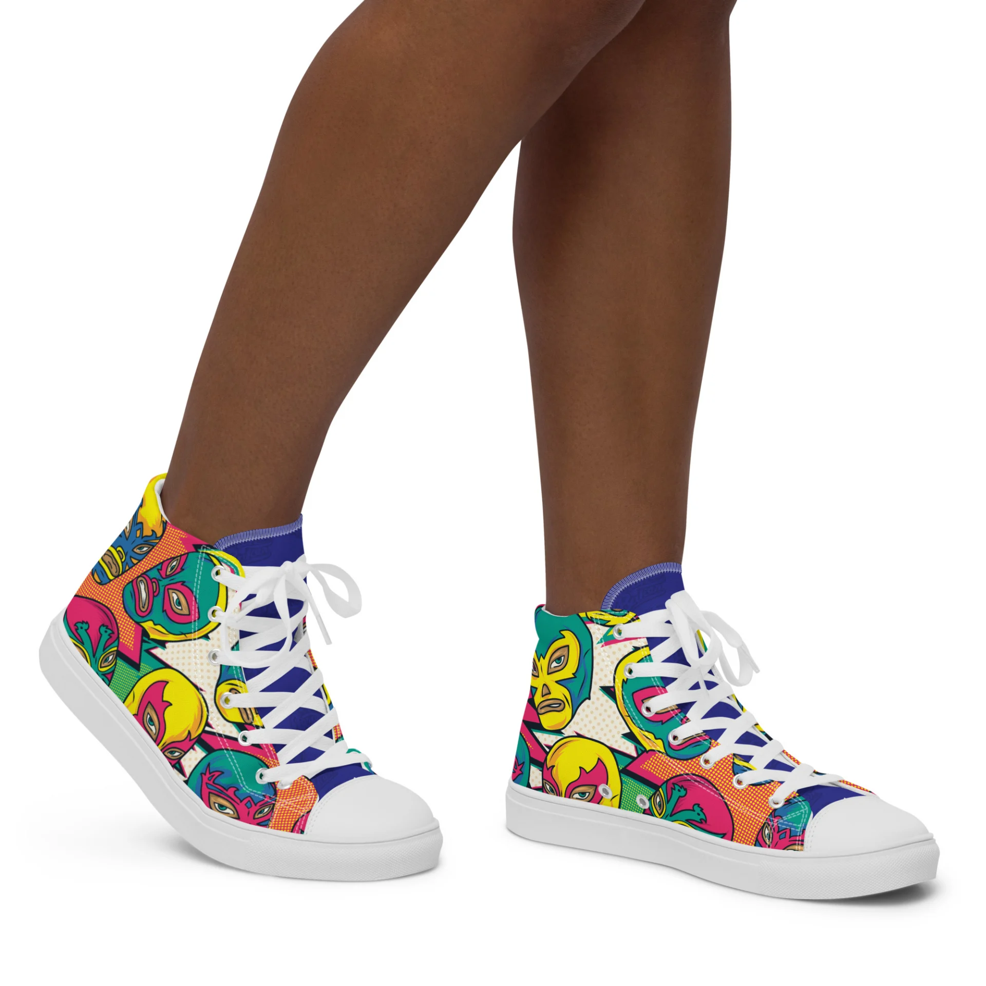 Women's High Top - NY Drop 1- Hybrid Style Graphic - Image 3