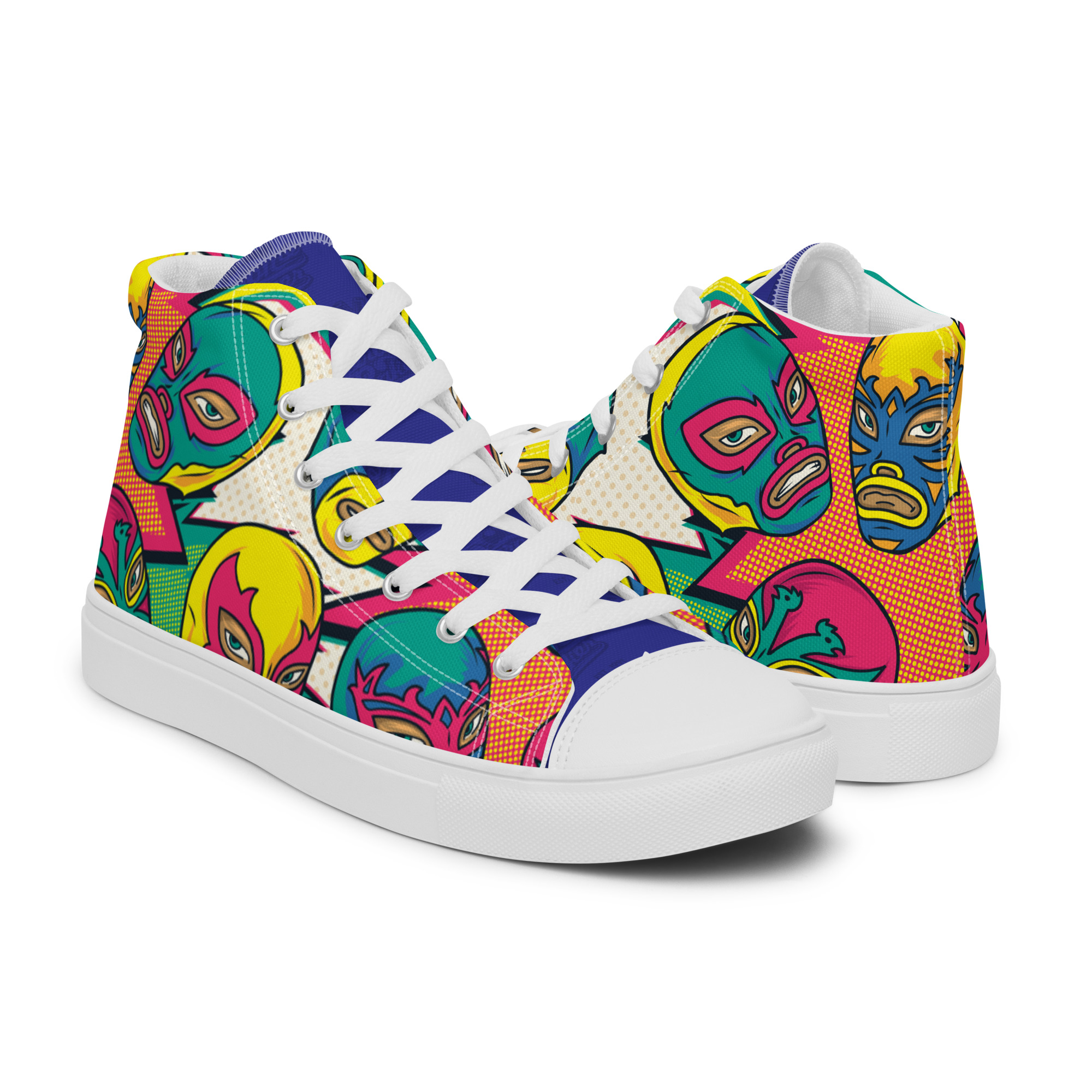 Women's High Top - NY Drop 1- Hybrid Style Graphic - Image 2
