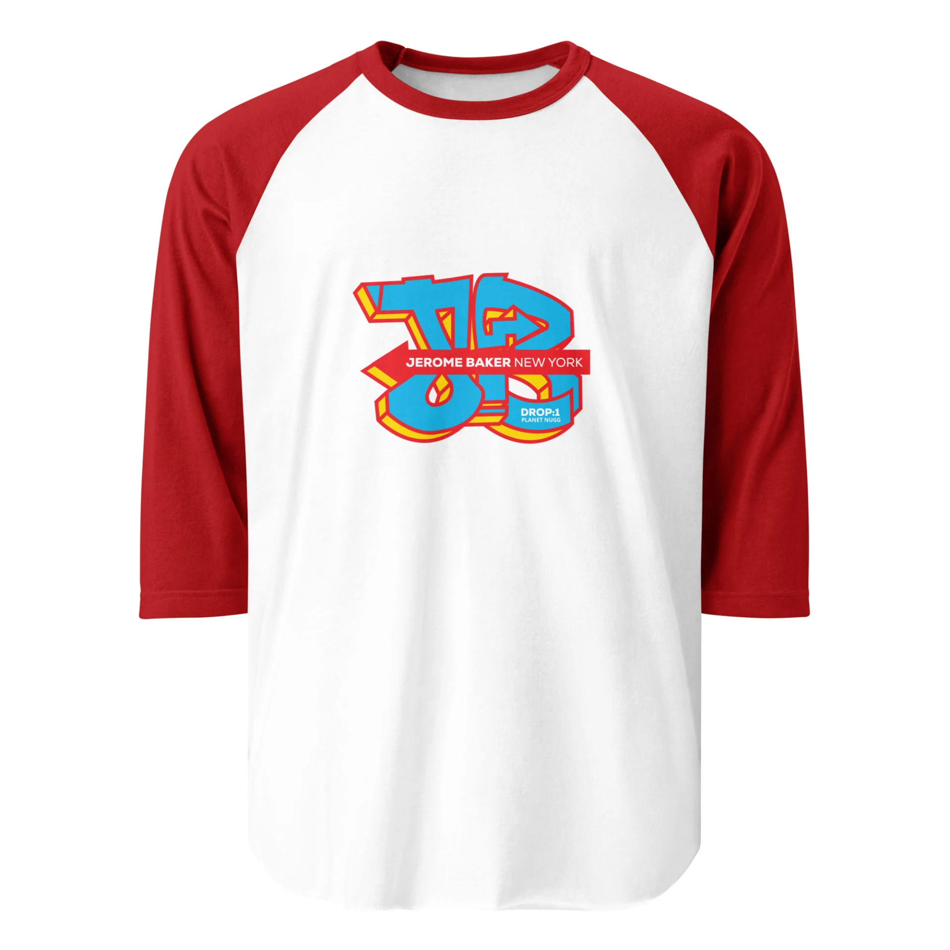 3/4 sleeve raglan shirt