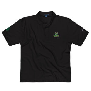 Polo - Crossed Bongs- Green