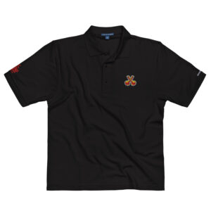 Polo - Crossed Bongs- Red