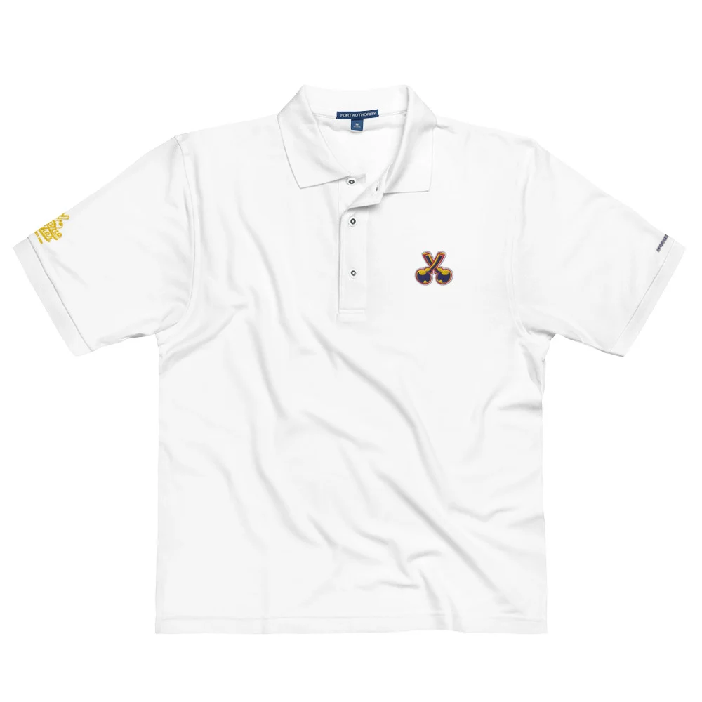 Polo - Crossed Bongs- Yellow - Image 2