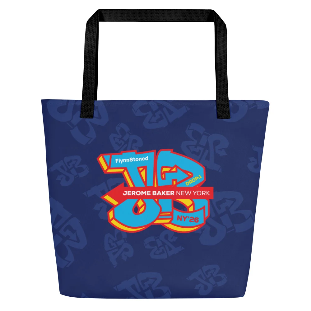 FlynnStoned – All-Over Print Large Tote Bag