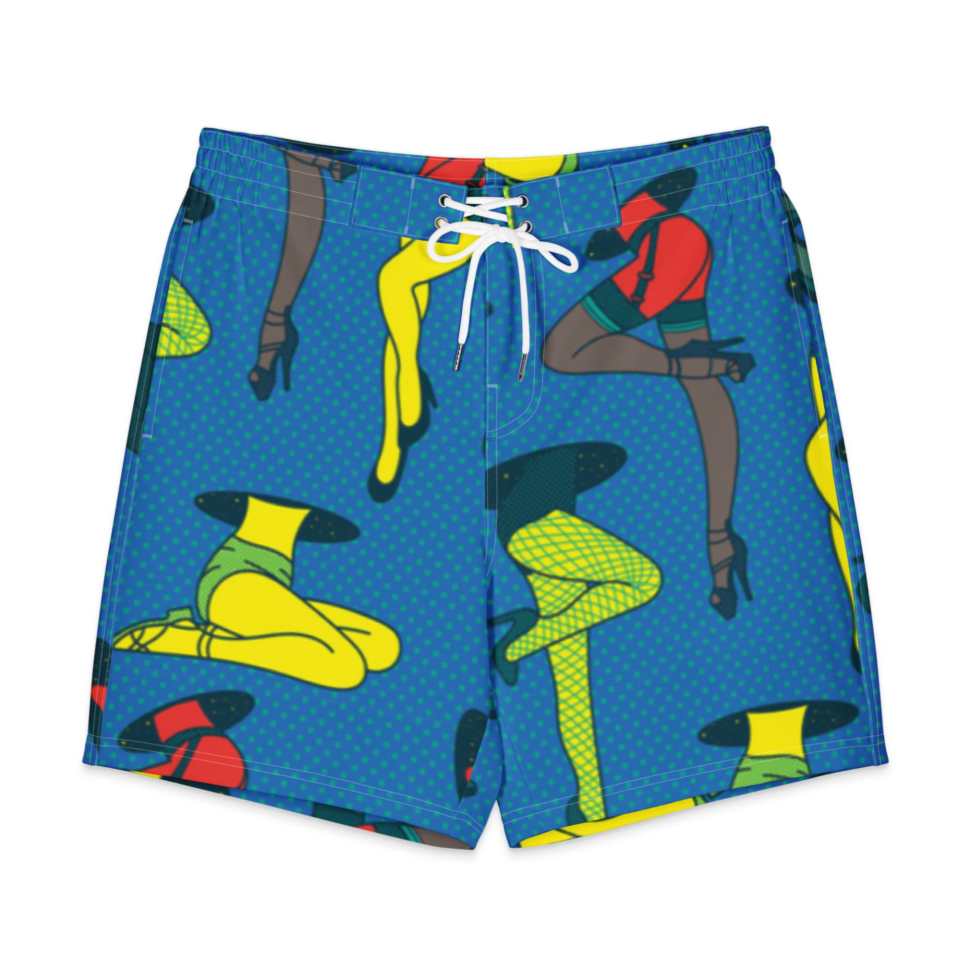 Men's Board Shorts – NY Drop 1 – Indica Style Graphic - Image 2