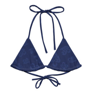 FlynnStoned – All-over print recycled string bikini top