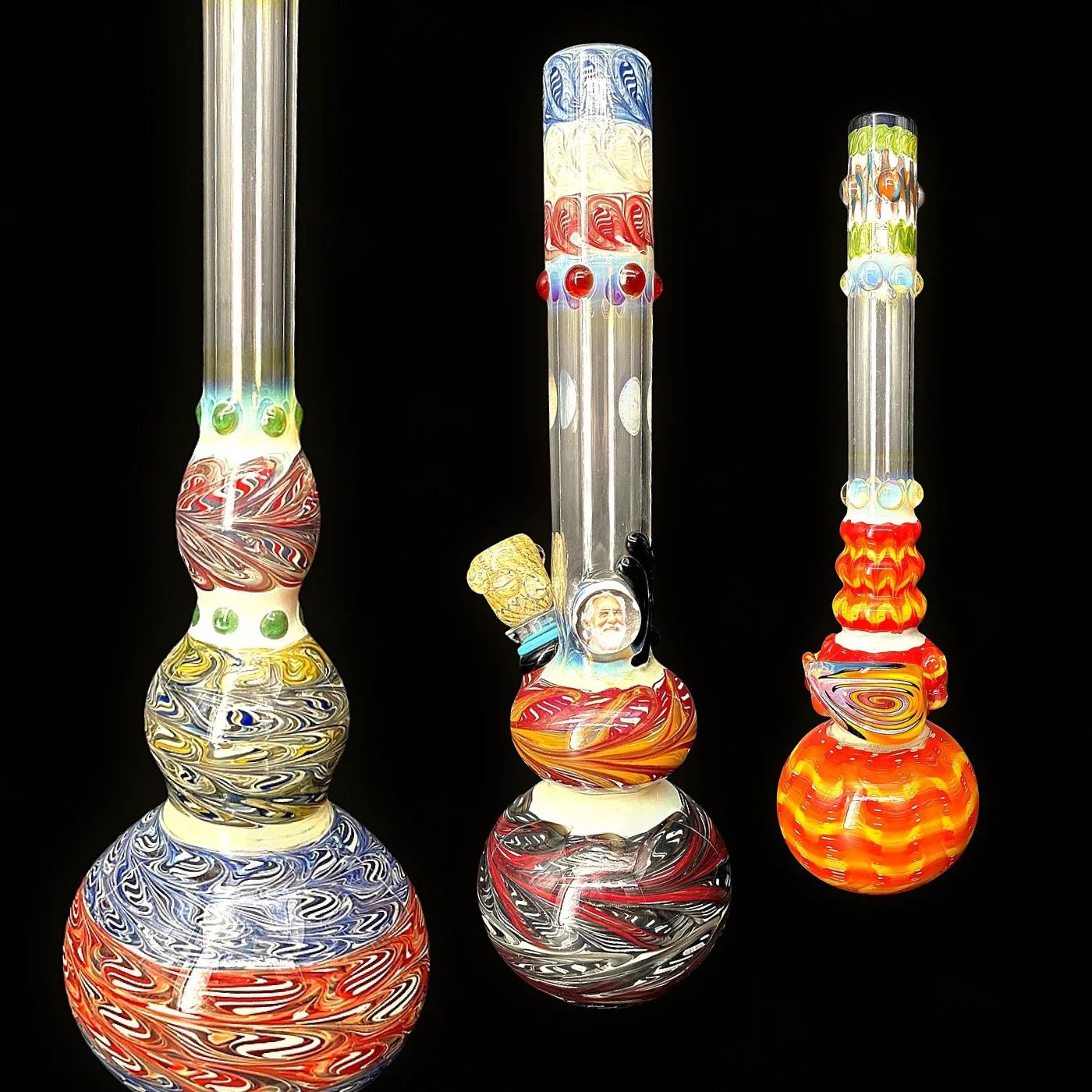Jerome Baker featured glass