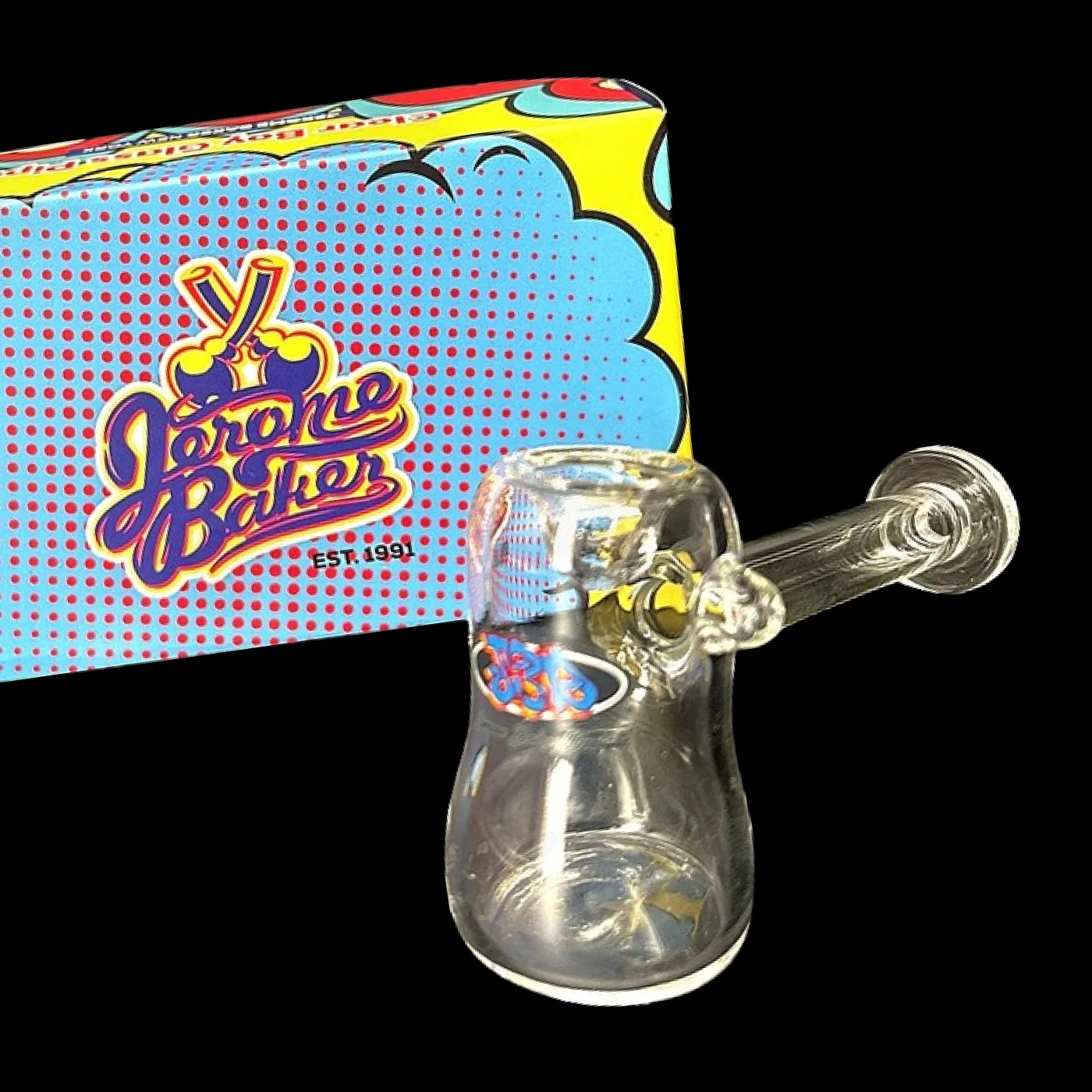 Jerome Baker glass item 1