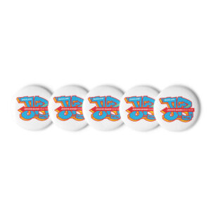 Rockland – Set of pin buttons