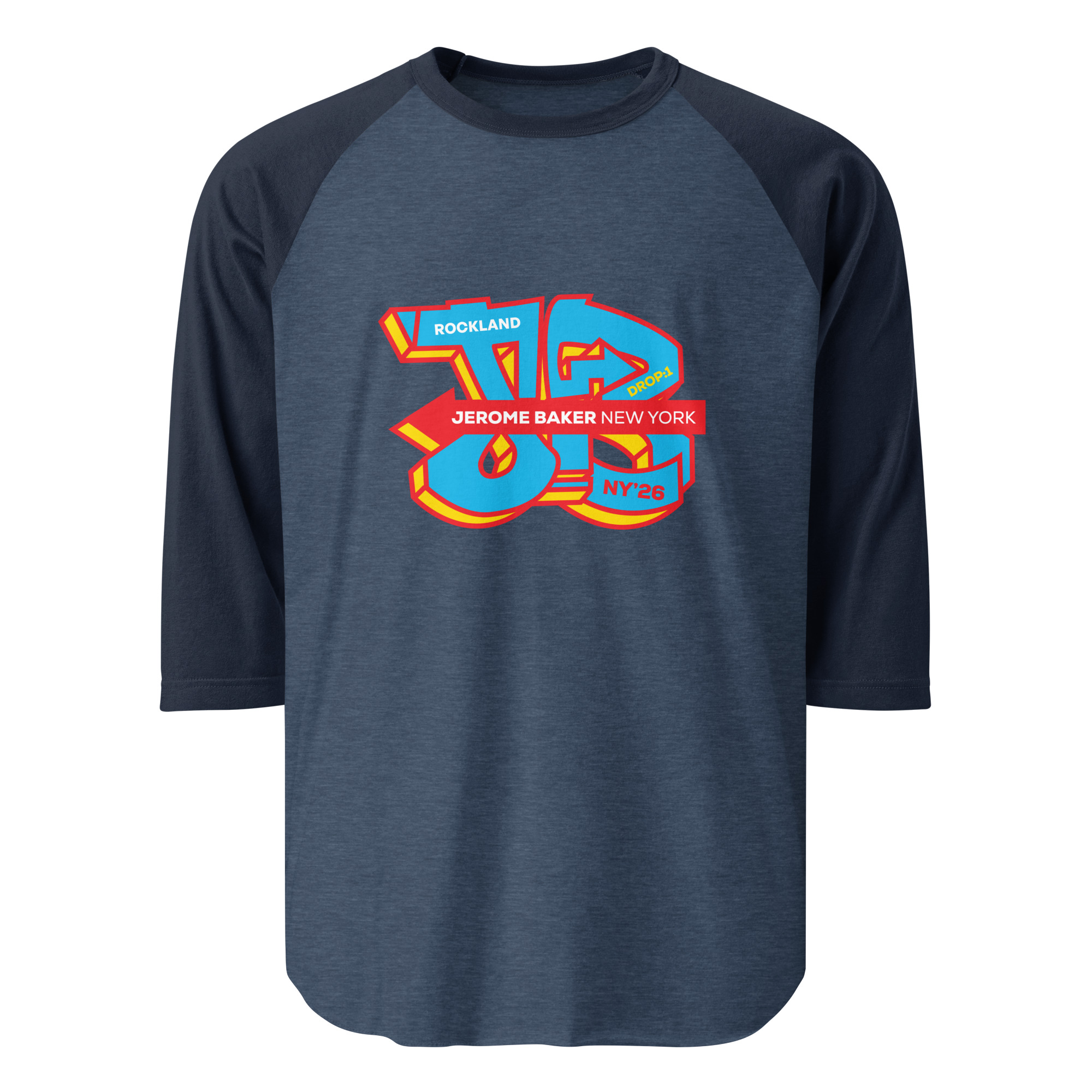 Rockland – 3/4 sleeve raglan shirt - Image 2