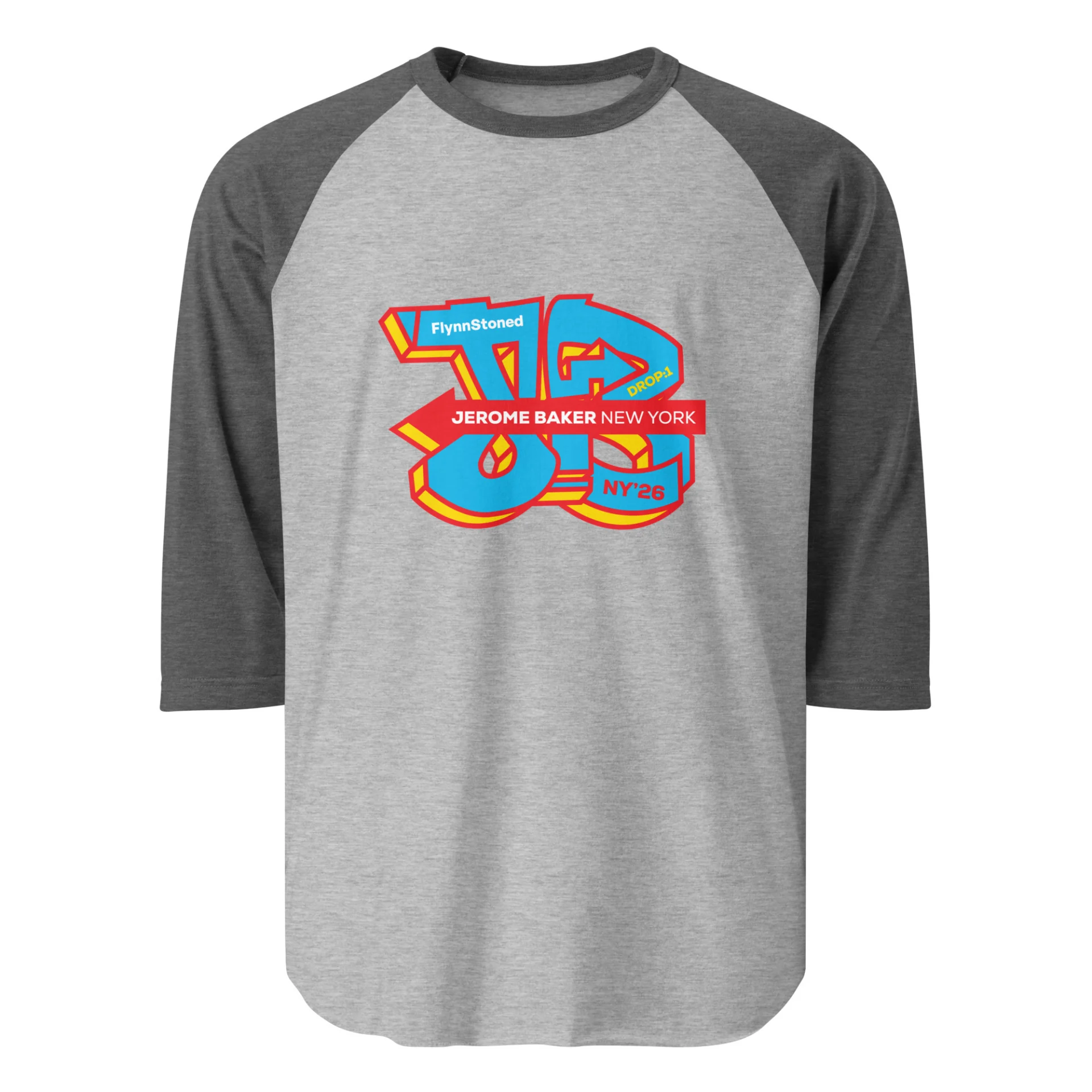 FlynnStoned – 3/4 sleeve raglan shirt - Image 4