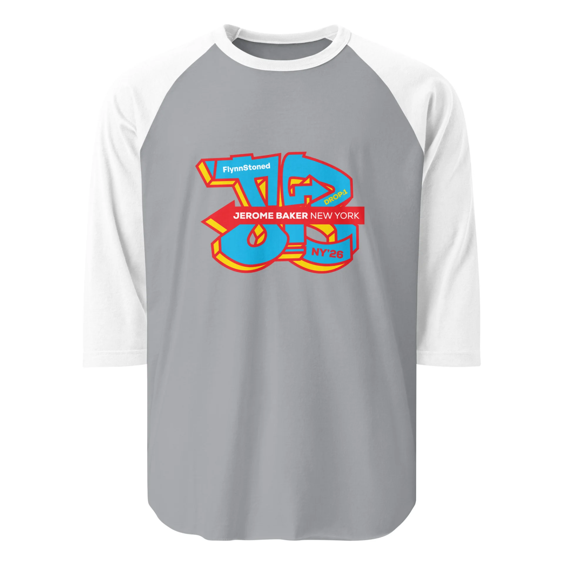 FlynnStoned – 3/4 sleeve raglan shirt - Image 6