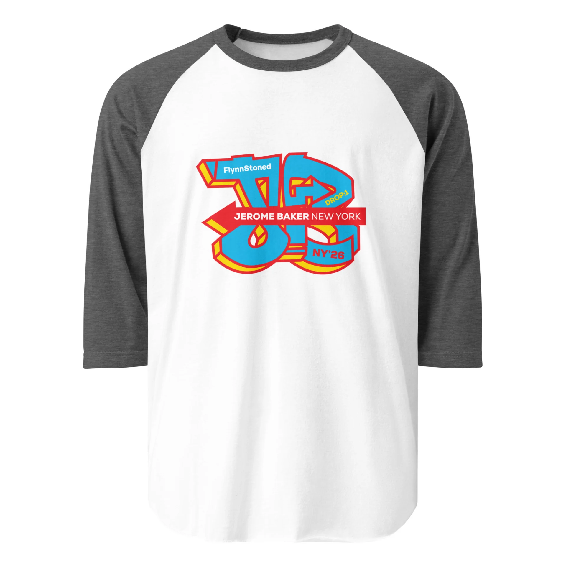 FlynnStoned – 3/4 sleeve raglan shirt - Image 9