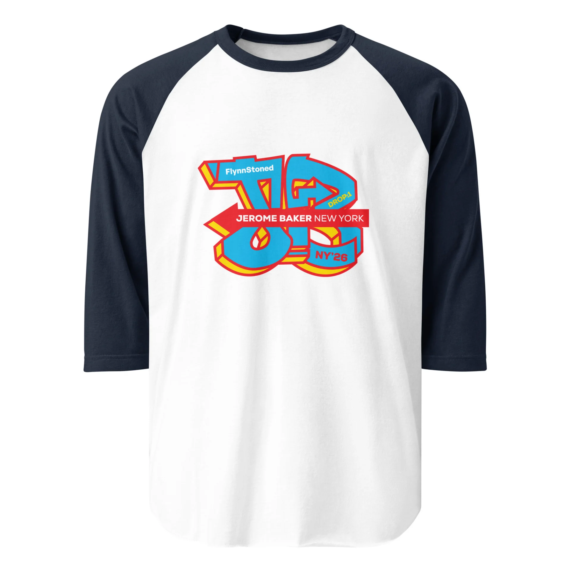 FlynnStoned – 3/4 sleeve raglan shirt - Image 11