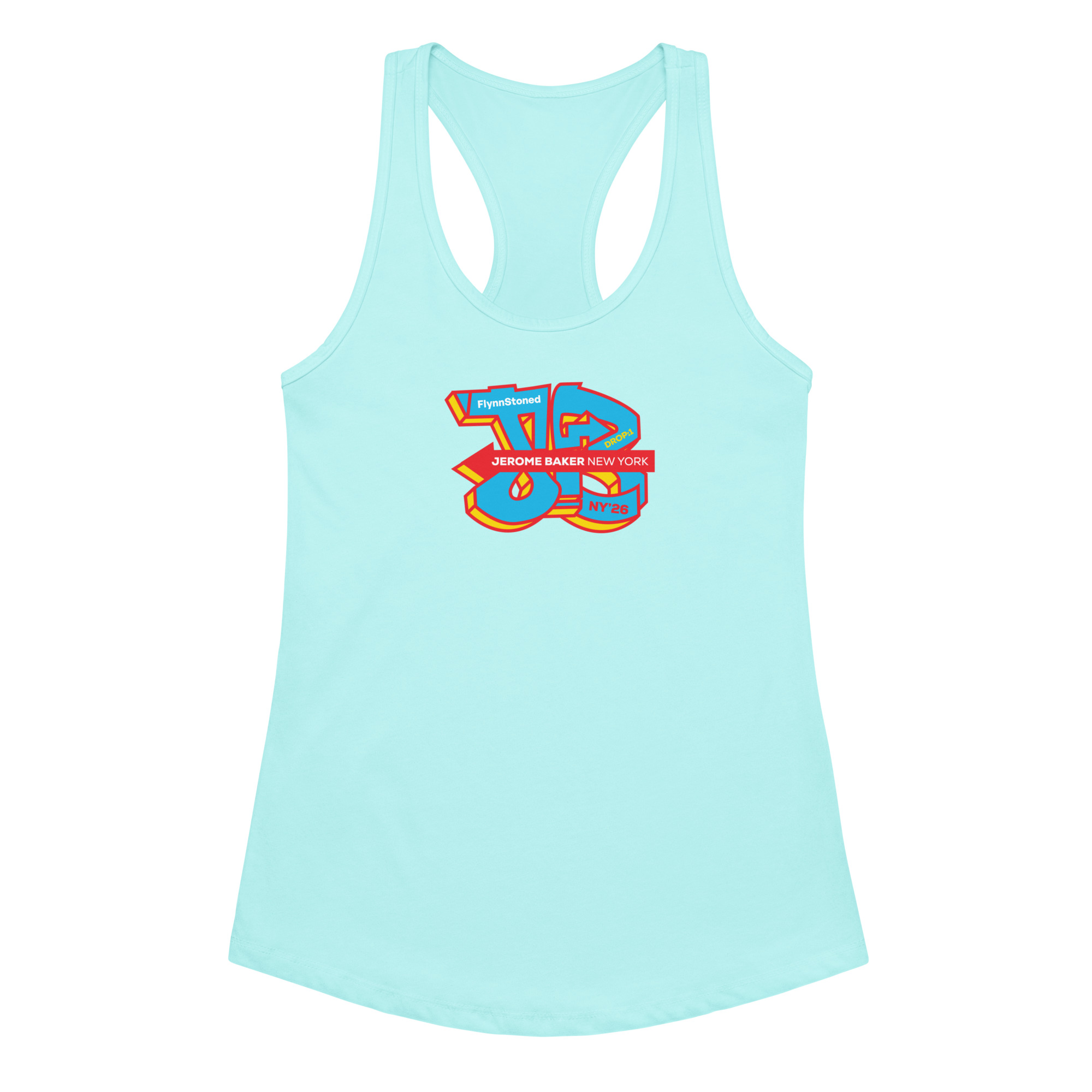 FlynnStoned – Women’s fitted racerback tank top - Image 7