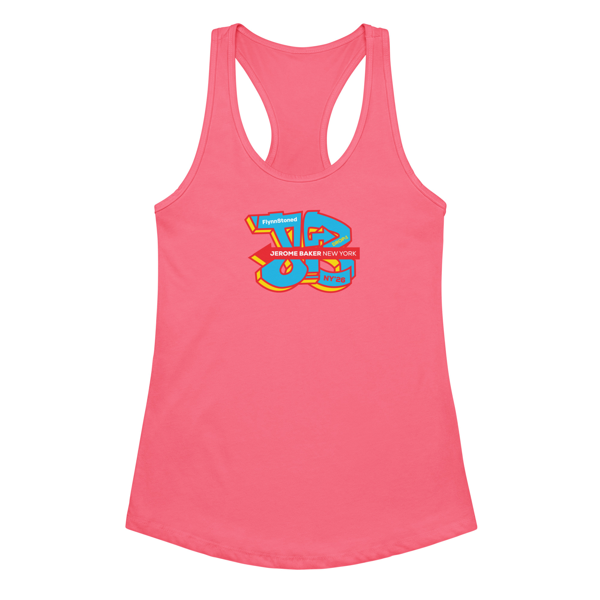 FlynnStoned – Women’s fitted racerback tank top - Image 3