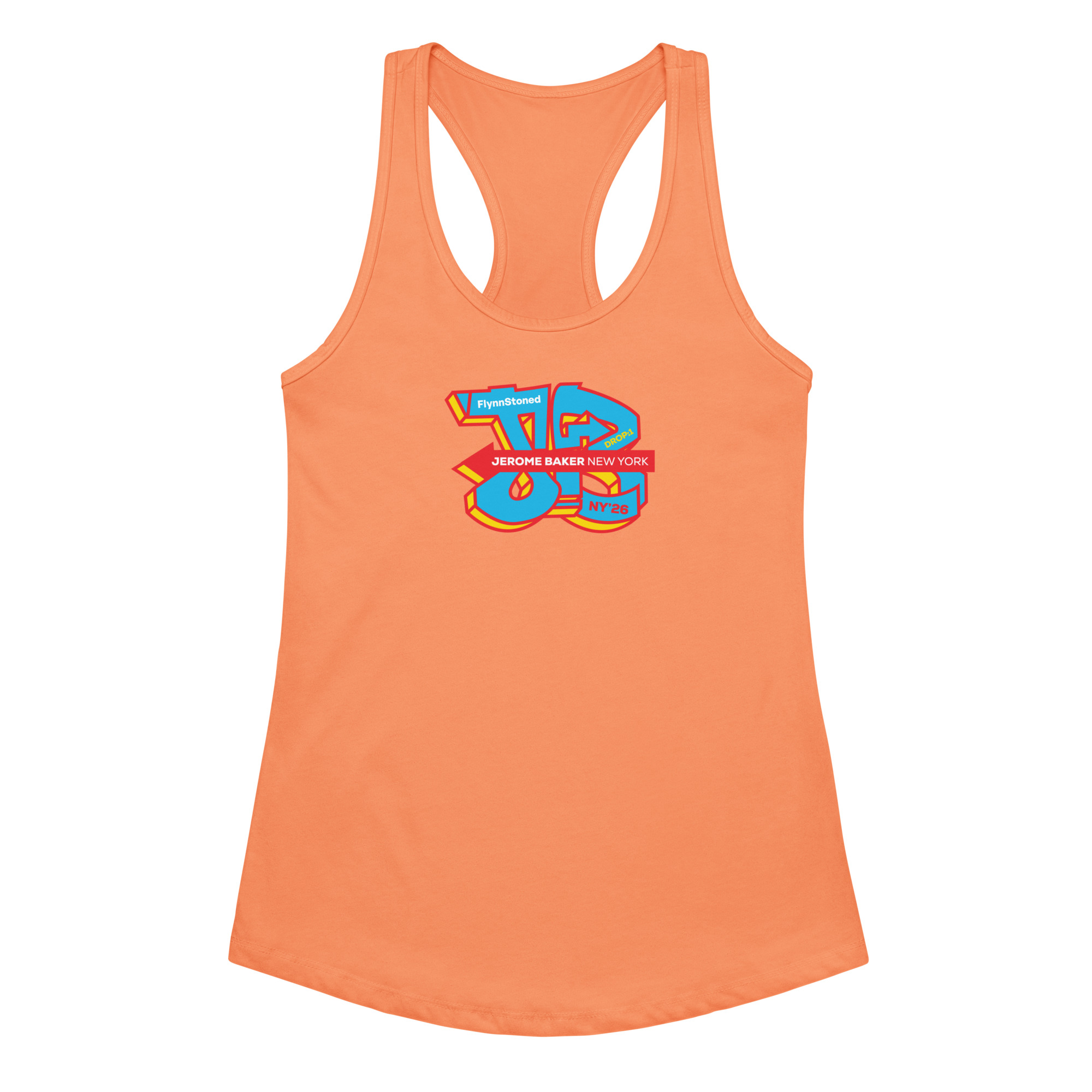 FlynnStoned – Women’s fitted racerback tank top - Image 6