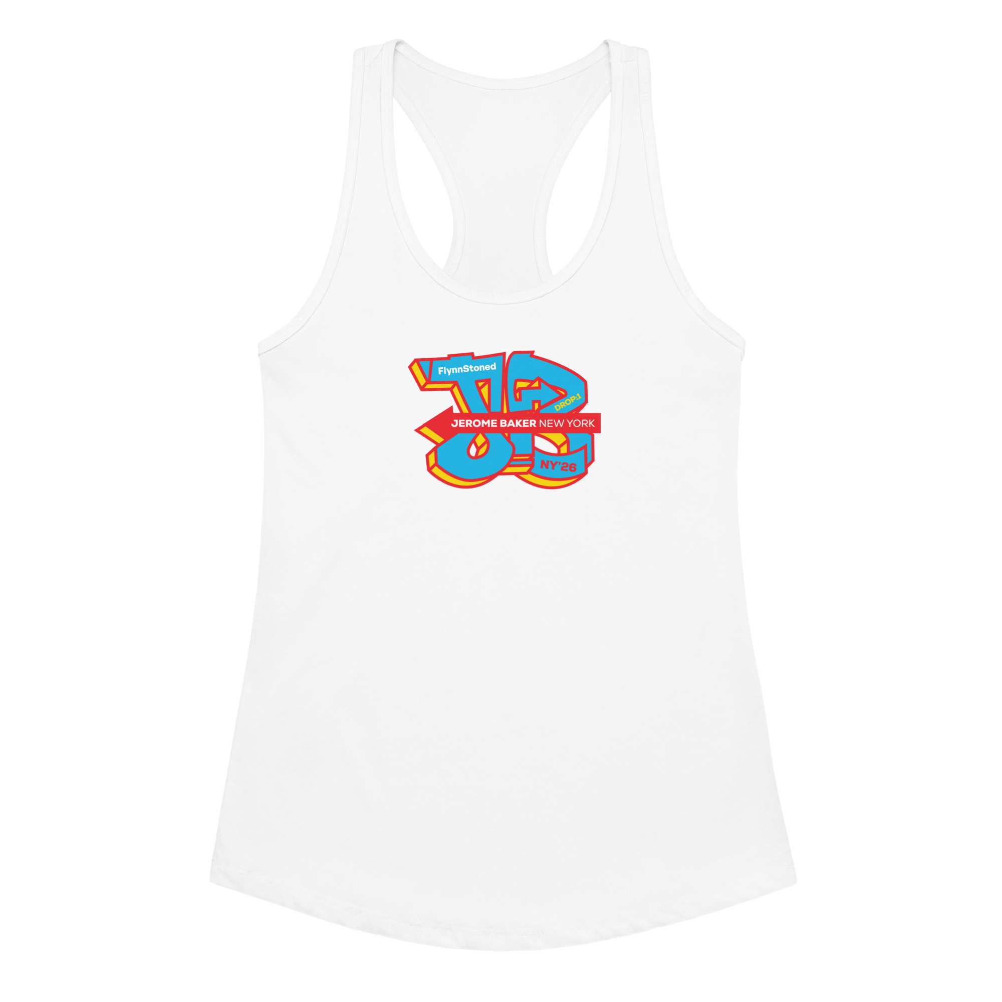 FlynnStoned – Women’s fitted racerback tank top - Image 5