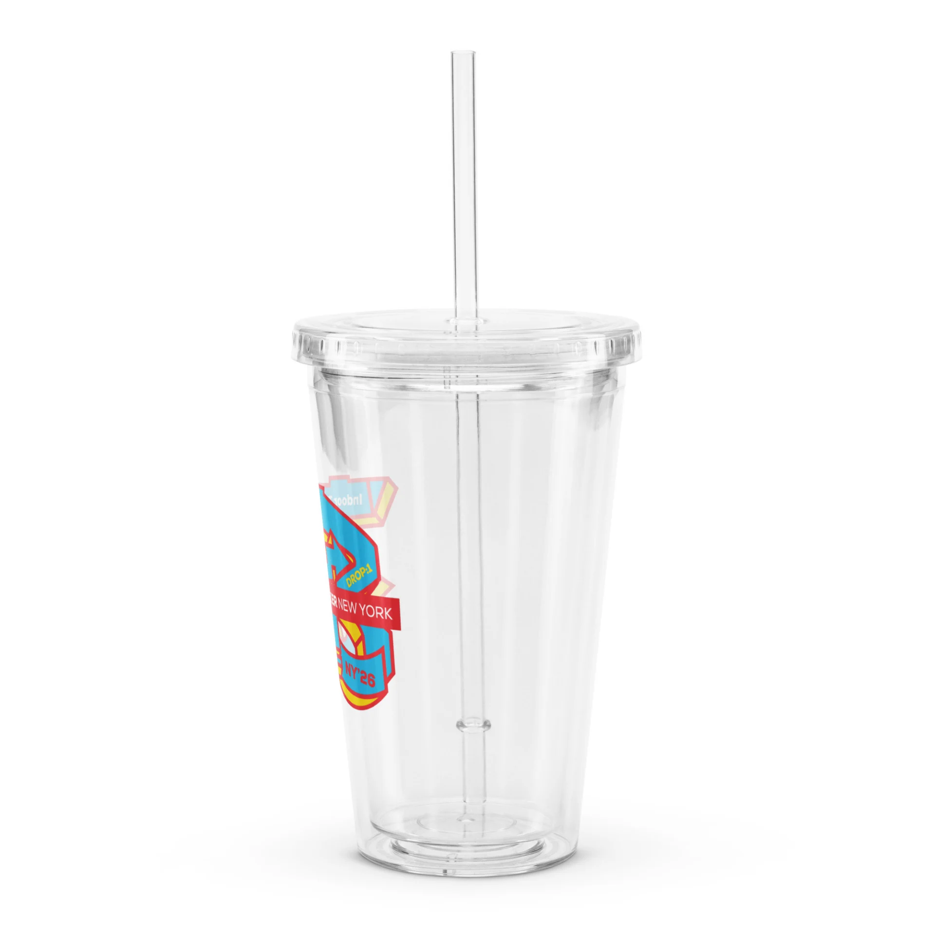 Indoor Treez – Clear plastic tumbler - Image 4