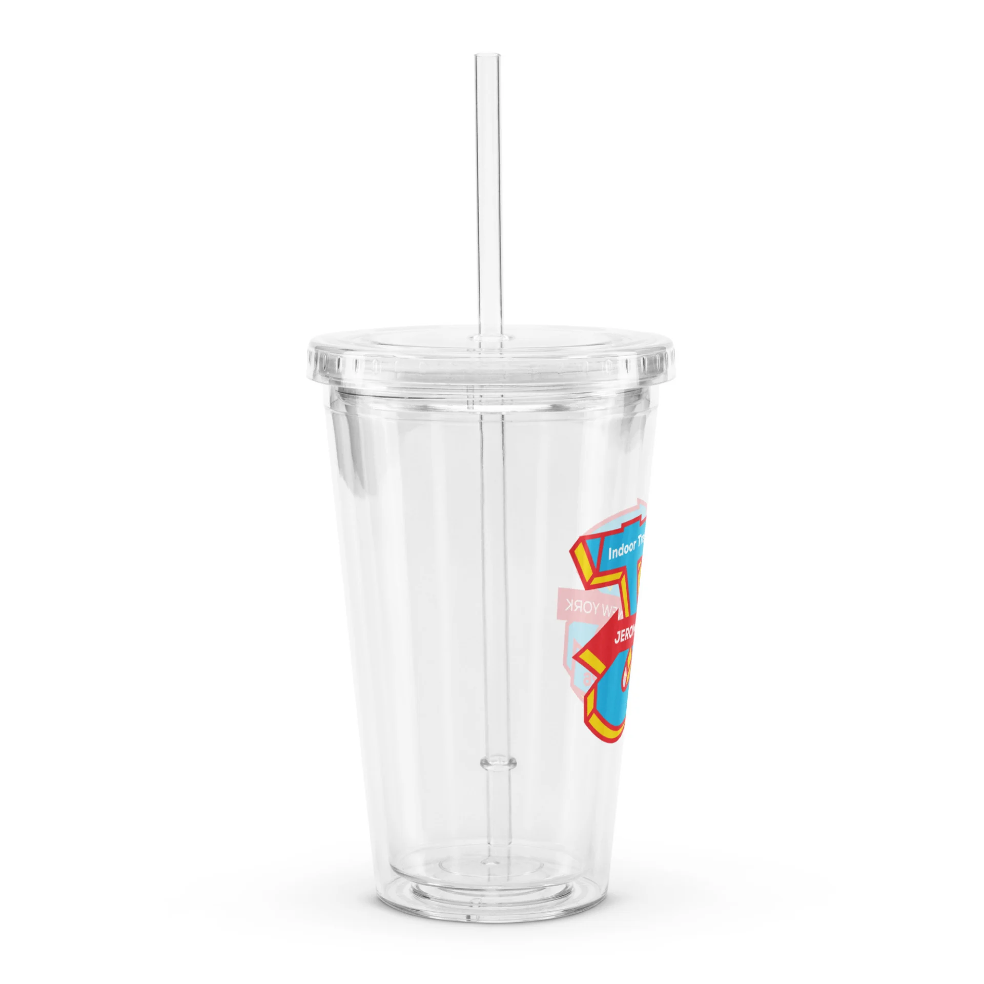 Indoor Treez – Clear plastic tumbler - Image 3
