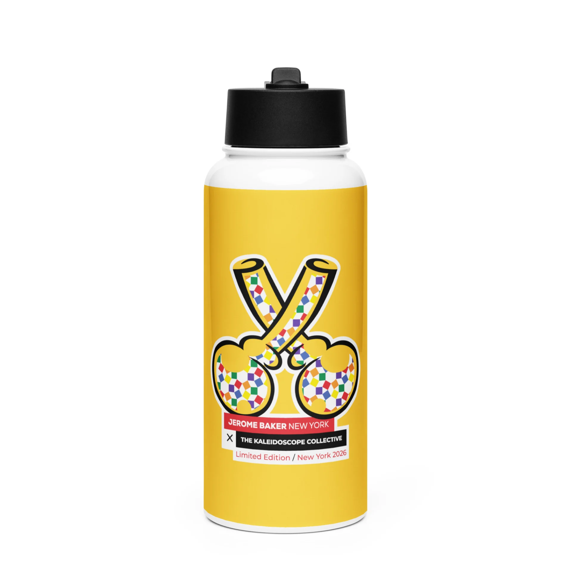 TKC – Stainless steel water bottle with a straw lid – Sativa