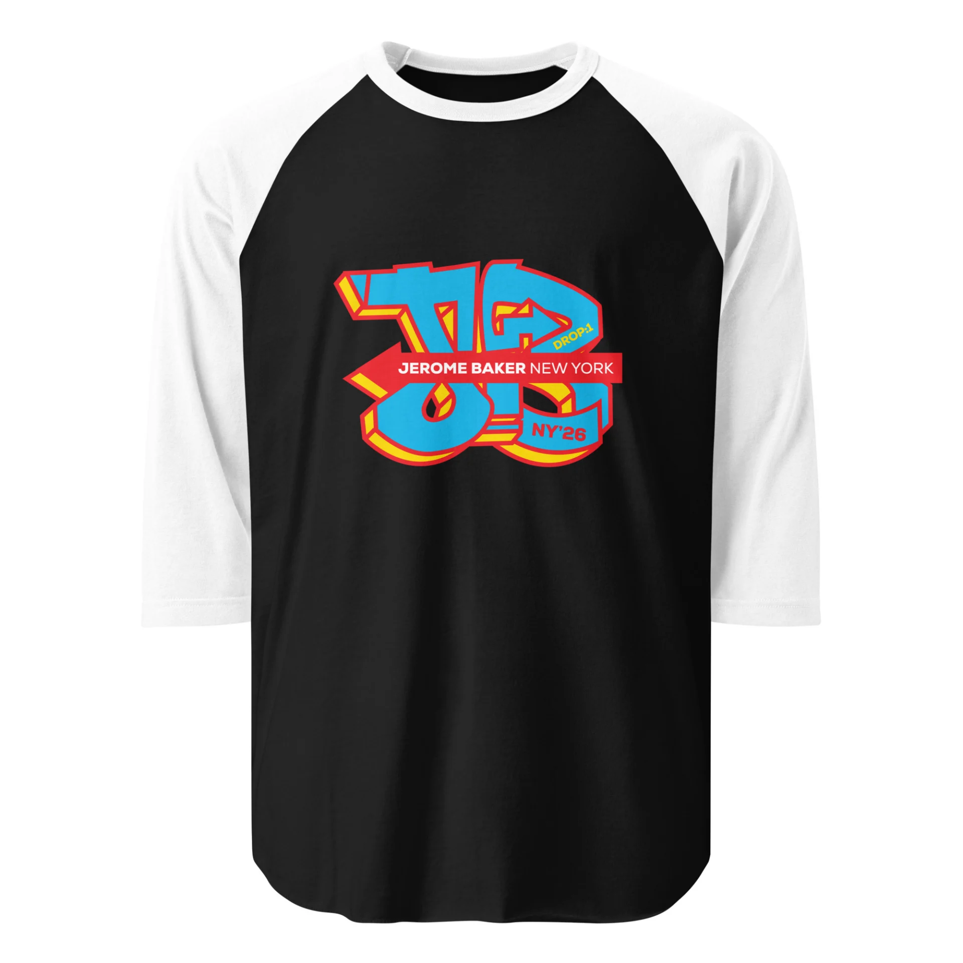 3/4 sleeve raglan shirt – Drop One