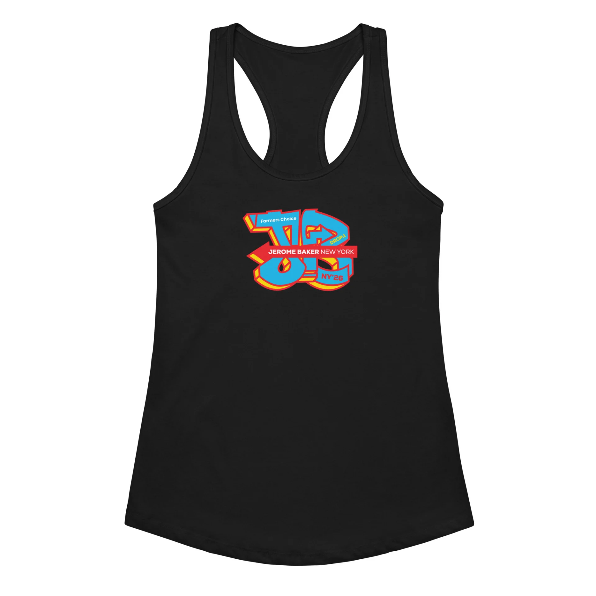 Farmers Choice – Women’s fitted racerback tank top