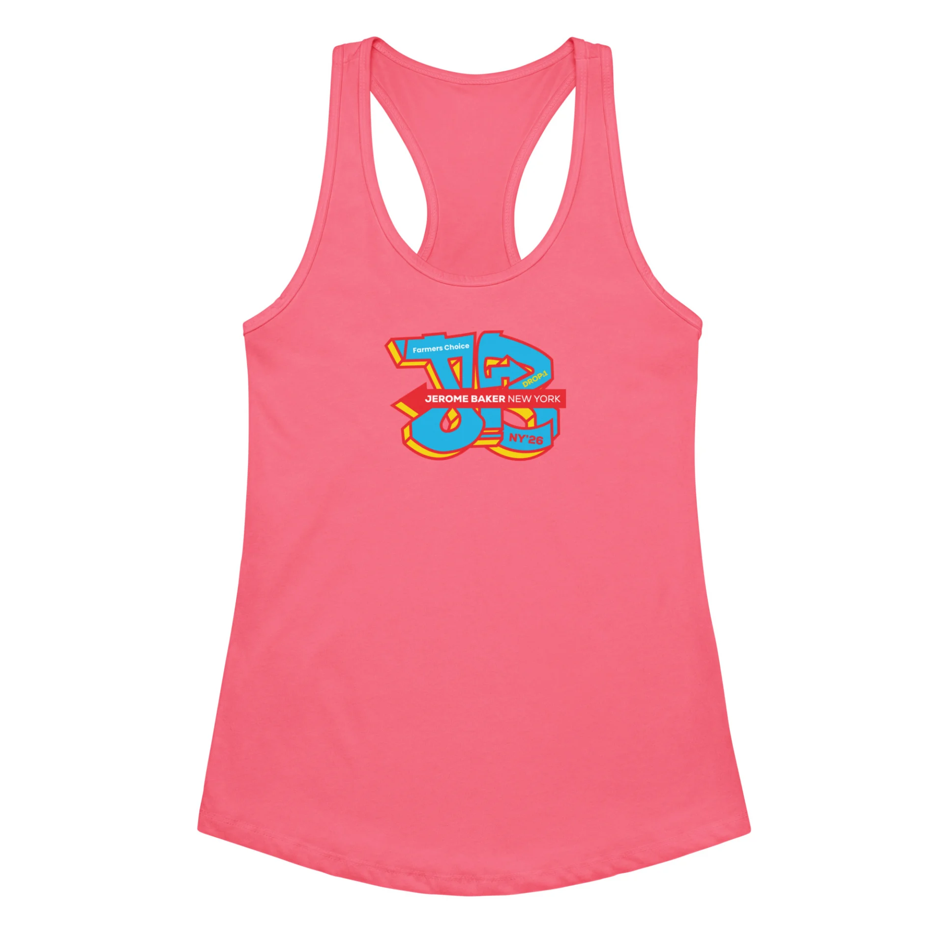 Farmers Choice – Women’s fitted racerback tank top - Image 3